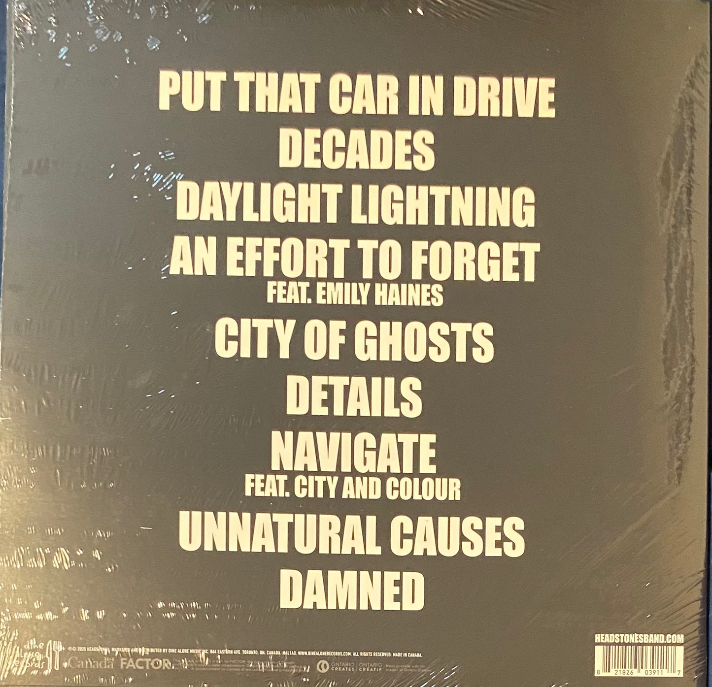 Headstones — Burn All The Ships