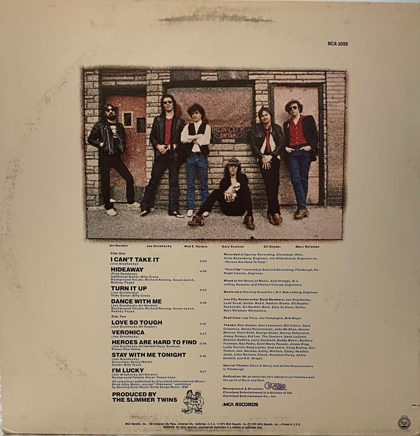 Iron City Houserockers — Love’s So Tough