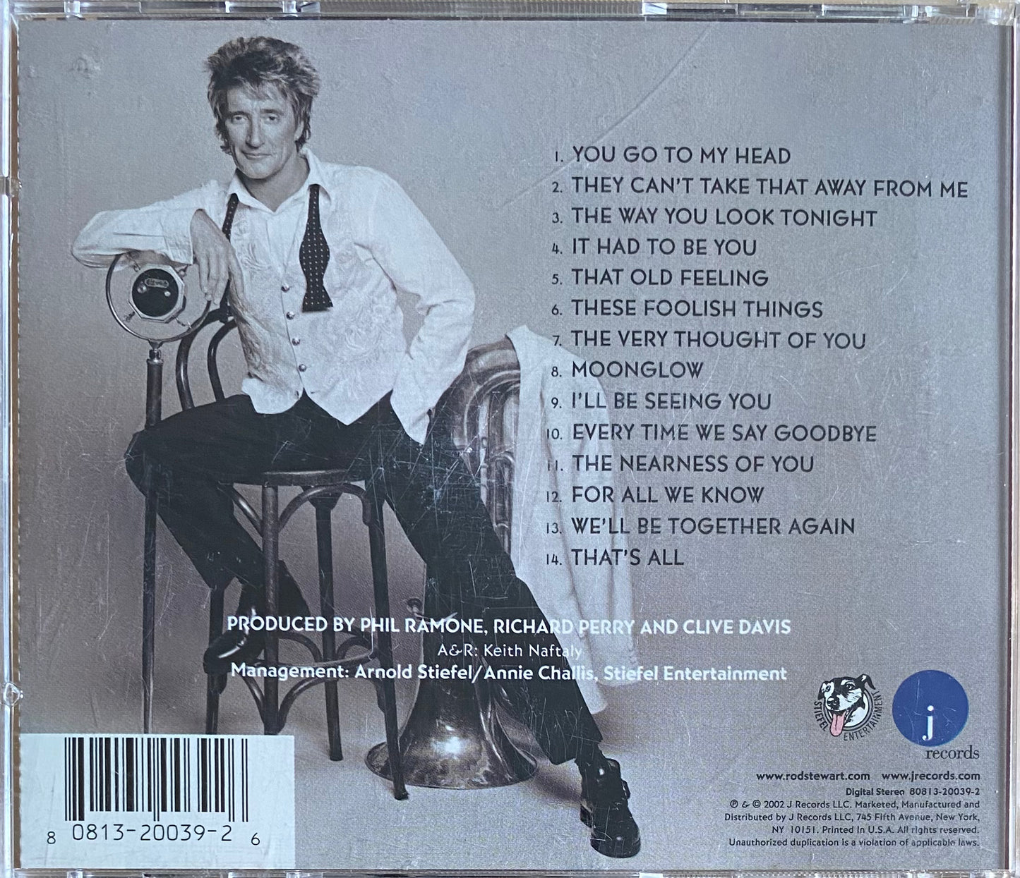 Rod Stewart — It Had To Be You: The Great American Songbook