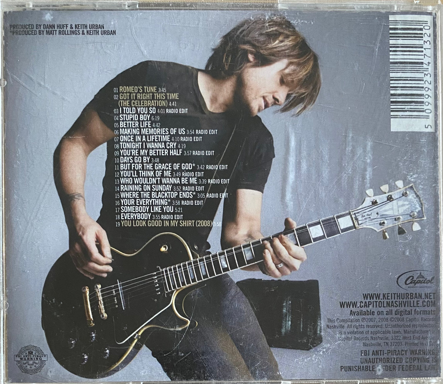 Keith Urban — Greatest Hits: 19 Kids