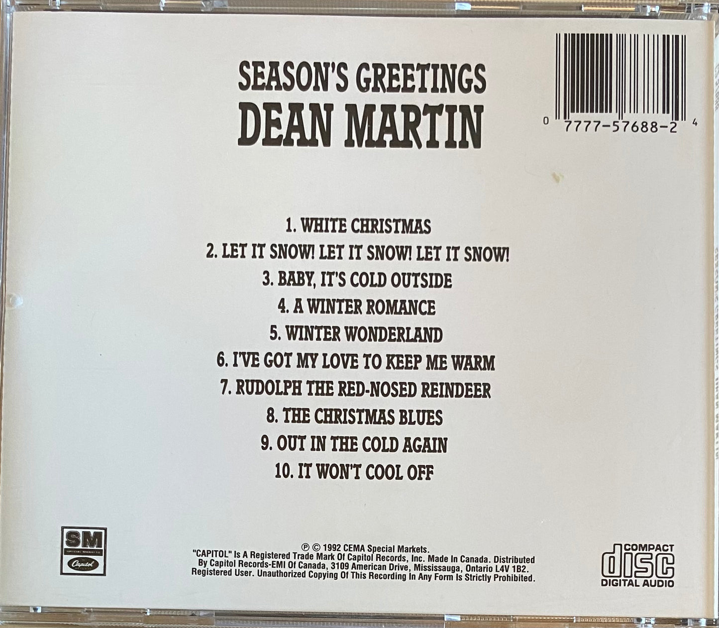 Dean Martin — Season’s Greetings