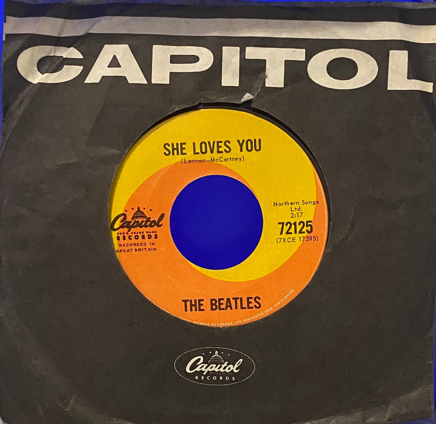 The Beatles — “She Loves You”