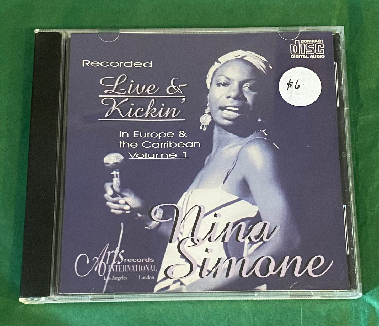 Nina Simone — Live & Kickin’ : Recorded in Europe & The Caribbean Vol. 1