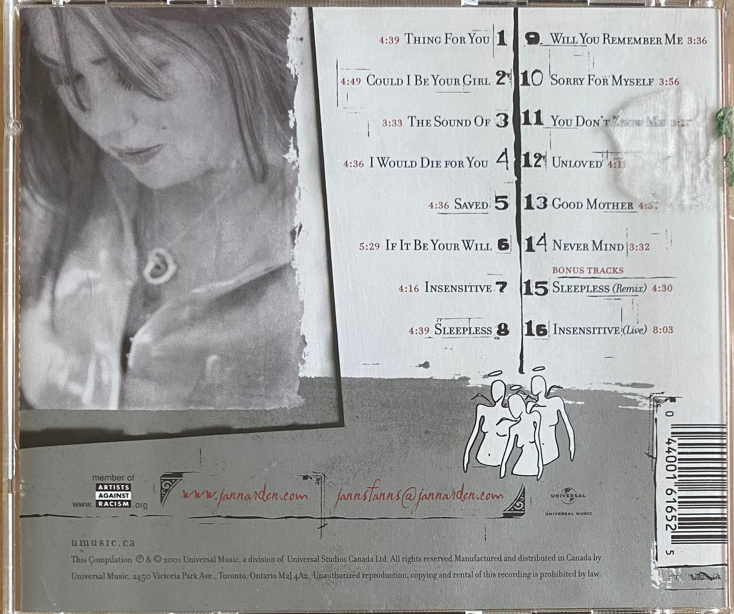 Jann Arden — Greatest Hurts: The Best Of Jann Arden