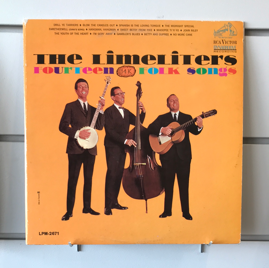 The Limeliters - Fourteen Folk Songs - Vinyl Record - 33