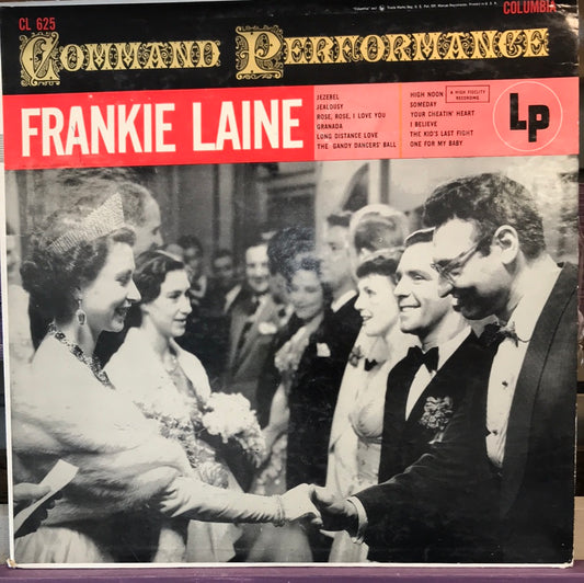 Frankie Laine - Command Performance - Vinyl Record - 33