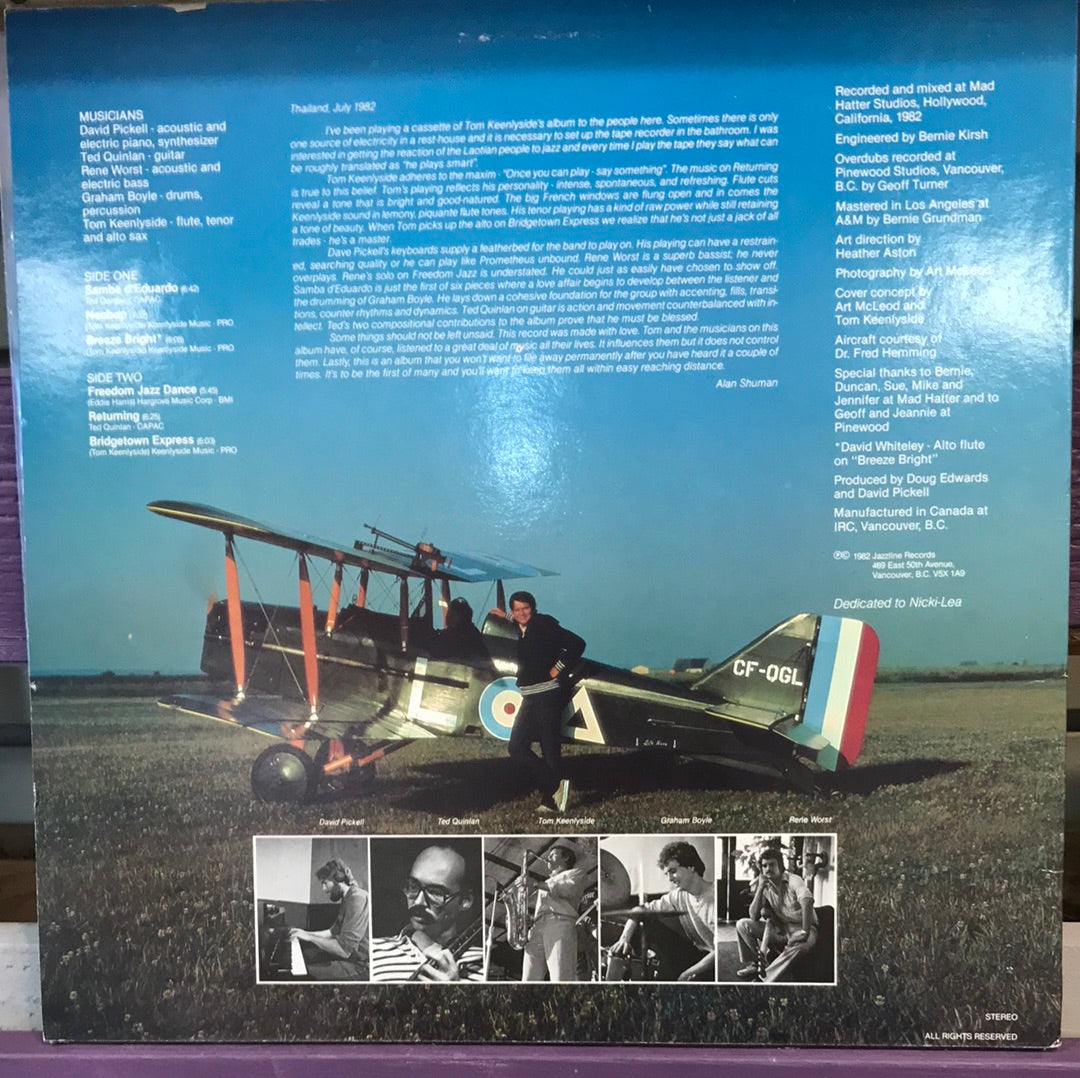 Tom Keenlyside Quartet - Returning - Vinyl Record - 33