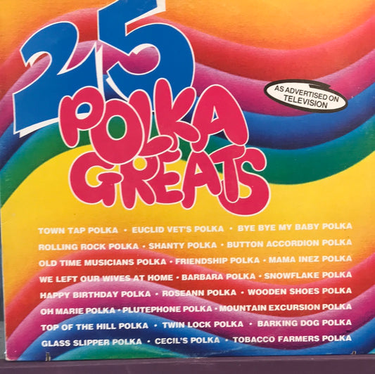 25 More Polka Greats - Vinyl Record - 33