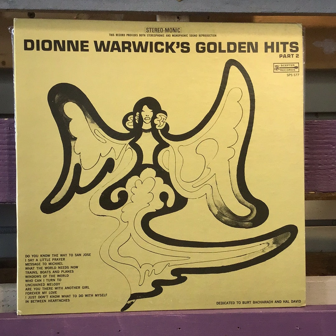 - Dionne Warwicks - Golden Hits - Vinyl Record -