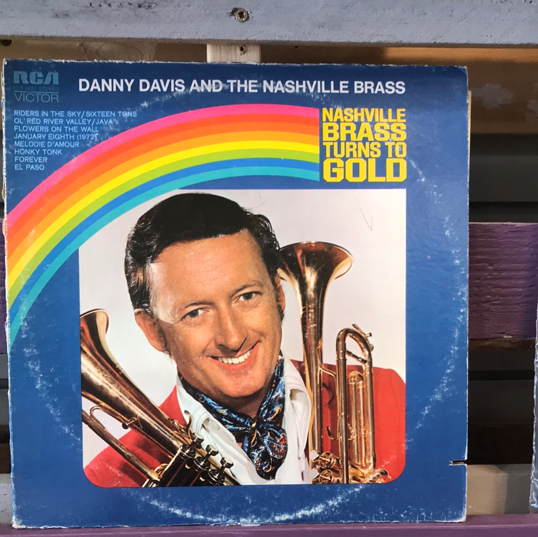 Danny Davis And The Nashville Brass - Nashville Brass Turns To Gold - Vinyl Record - 33