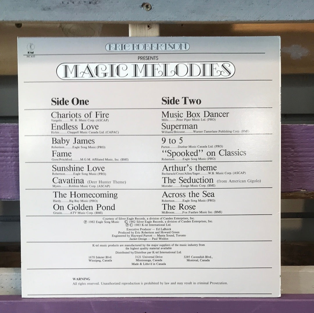 Eric Robertson - Magic Melodies - Vinyl Record - 33