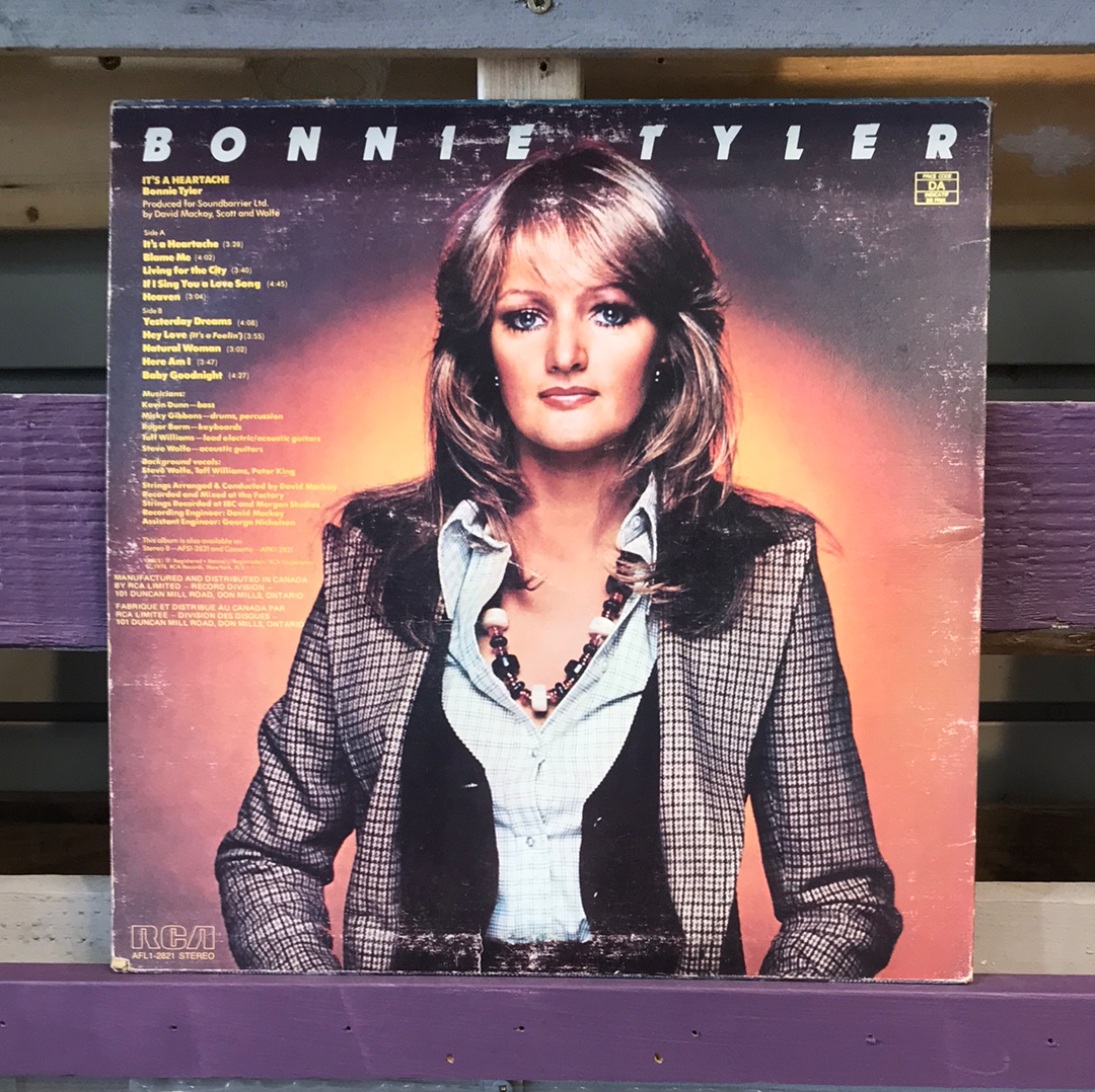 Bonnie Tyler - It’s A Heartache - Vinyl Record - 33