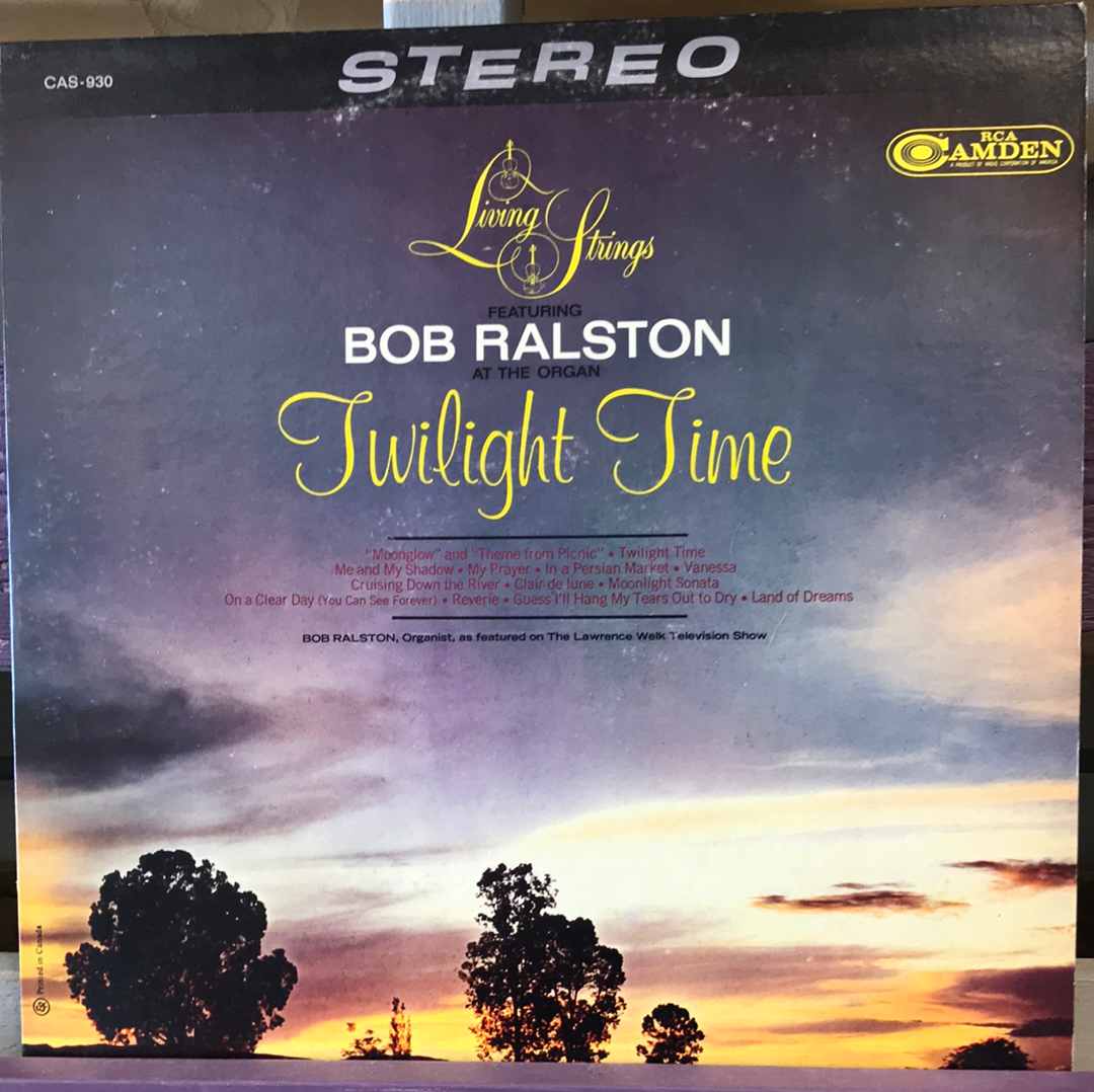 Living Strings Featuring Bob Ralston - Twilight Time - Vinyl Record - 33