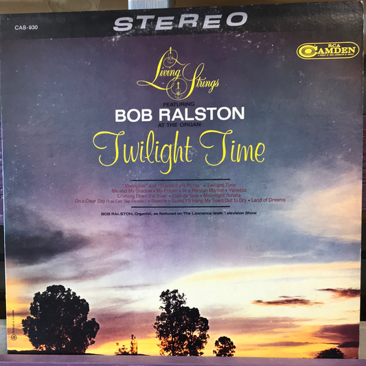 - Living Strings Featuring Bob Ralston - Twilight Time - Vinyl Record -