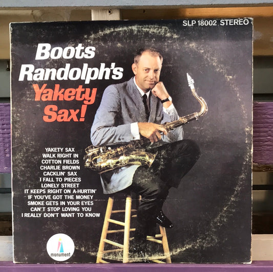 - Boots Randolph - Yakety Sax. - Vinyl Record -