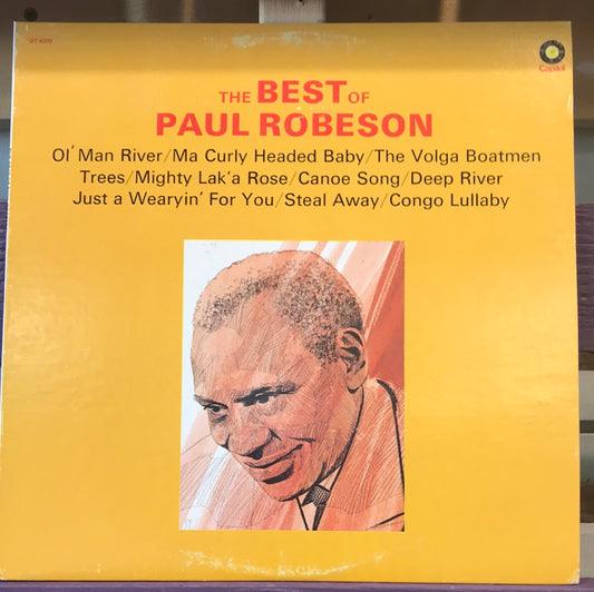 The Best of Paul Robeson - Vinyl Record - 33