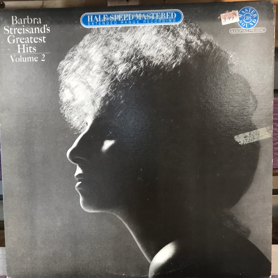 Barbra Streisand’s Greatest Hits- Volume 2 - Vinyl Record - 33