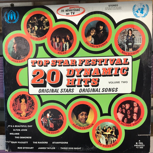 Top Star Festival- 20 Dynamic Hits - Vinyl Record - 33