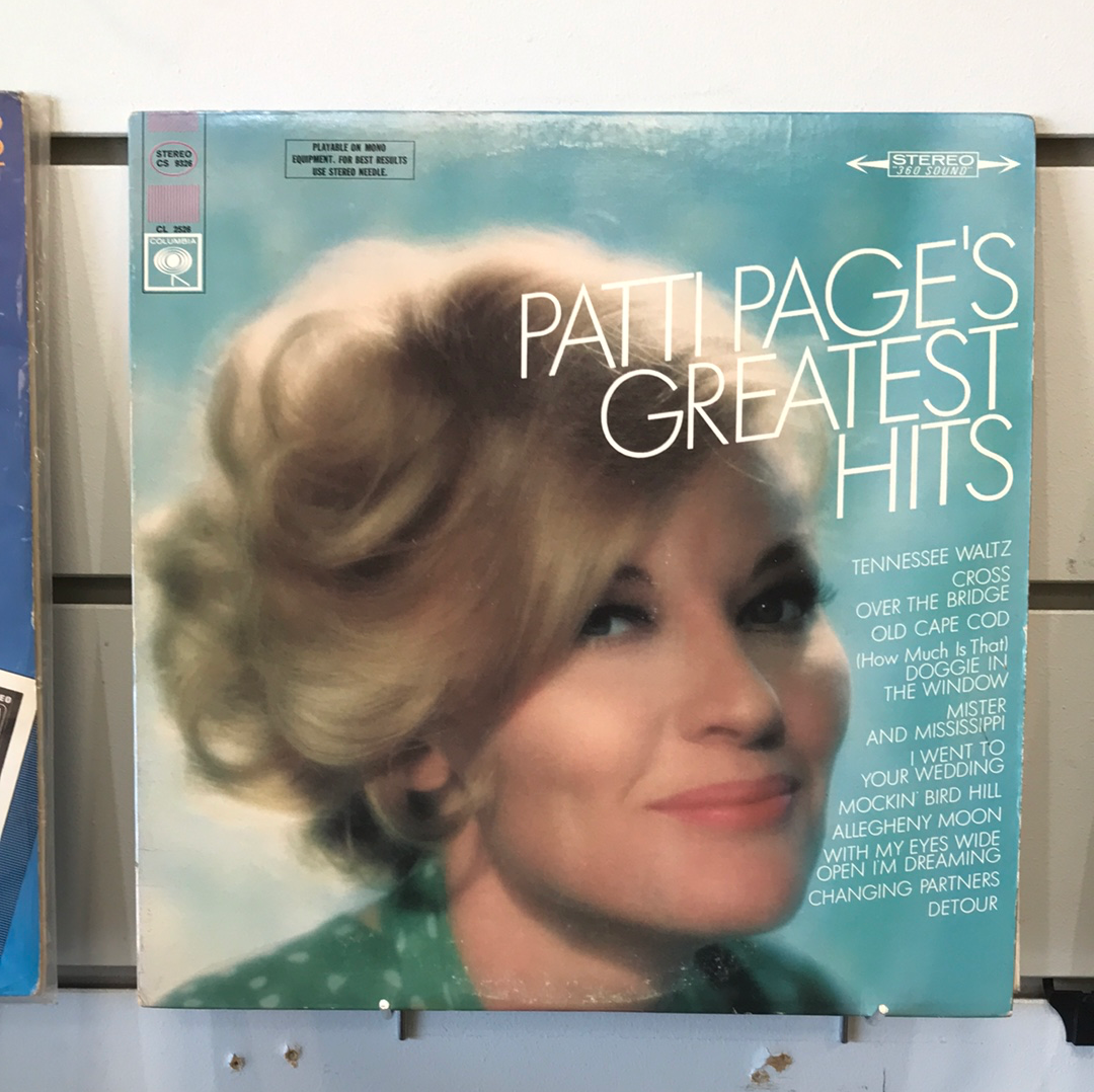 Patti Page - Greatest Hits Retro Sound and Collectibles