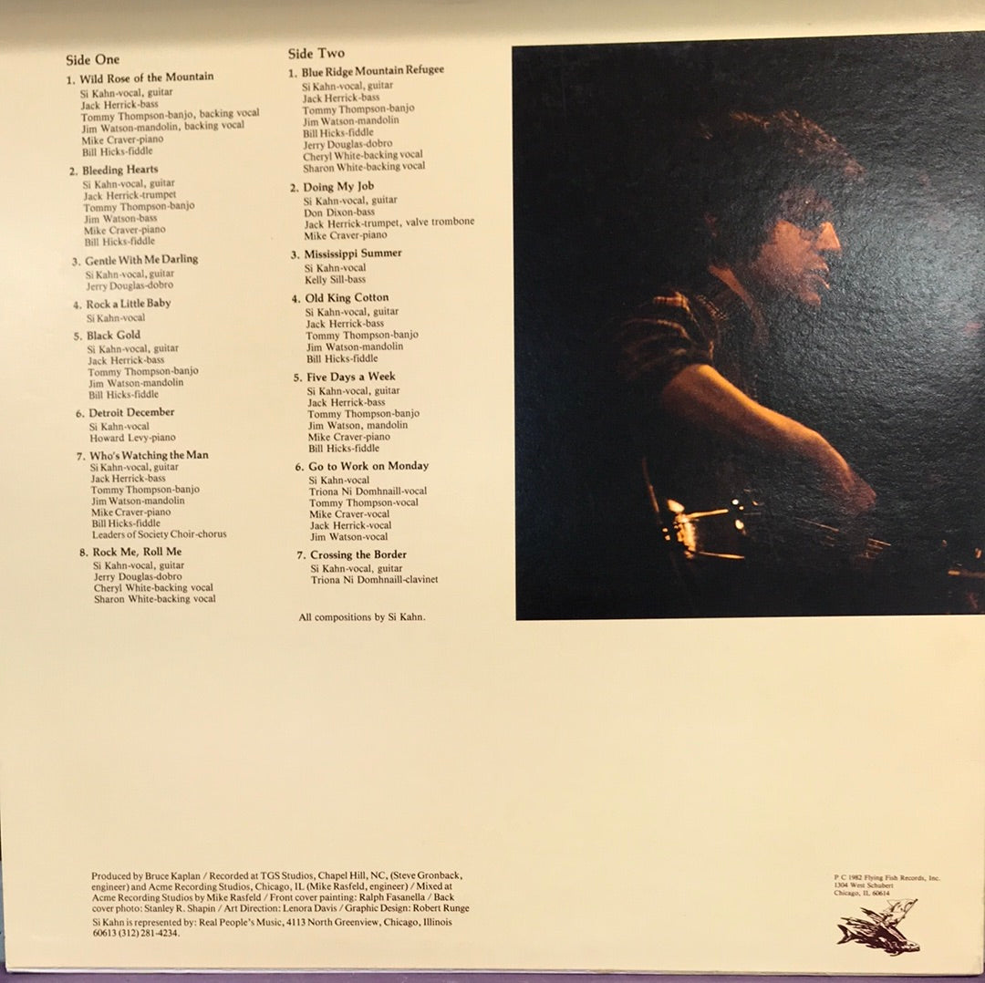Si Kahn - Doing My Job - Vinyl Record - 33