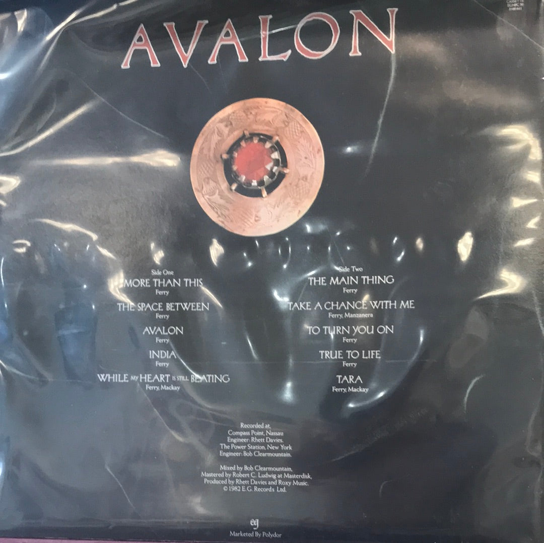 Roxy Music - Avalon - Vinyl Record - 33