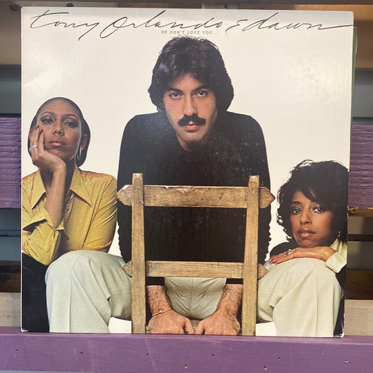 - Tony Orlando & Dawn - He Don’t love you Like I love you - Vinyl Record -