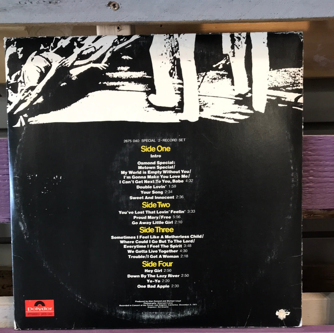 The Osmonds - Live - Vinyl Record - 33