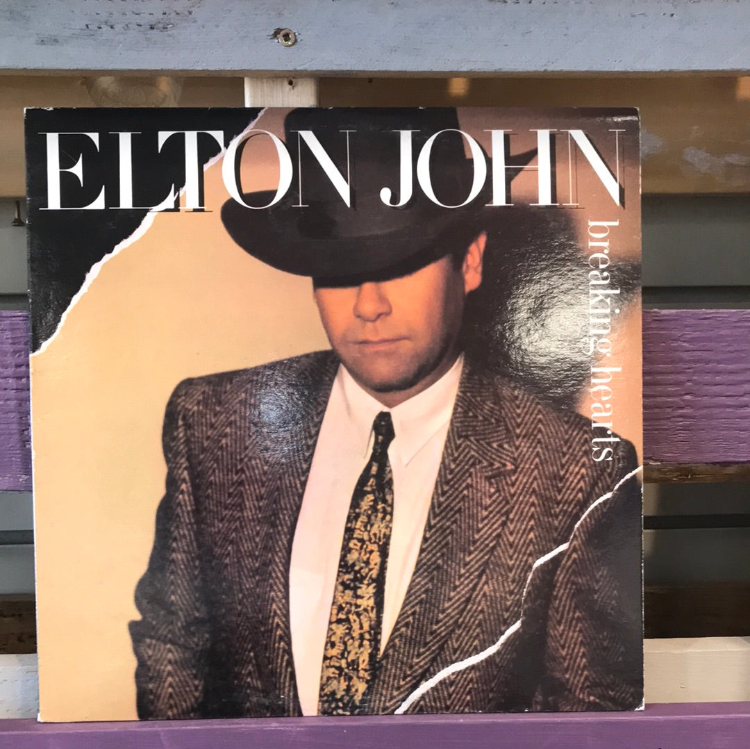 Elton John - Breaking Hearts - Vinyl Record - 33