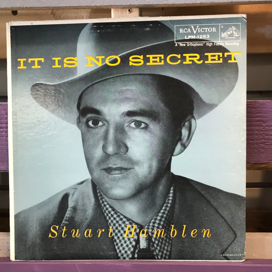 - Stuart Hamblen - It Is No Secret - Vinyl Record -