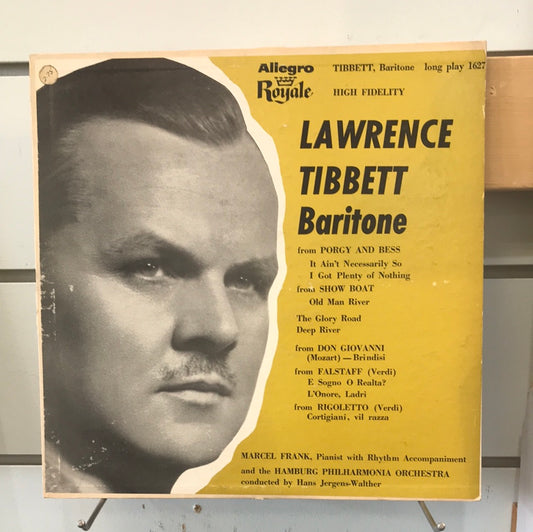 - Lawrence Tibbett — Lawrence Tibbet - Vinyl Record -