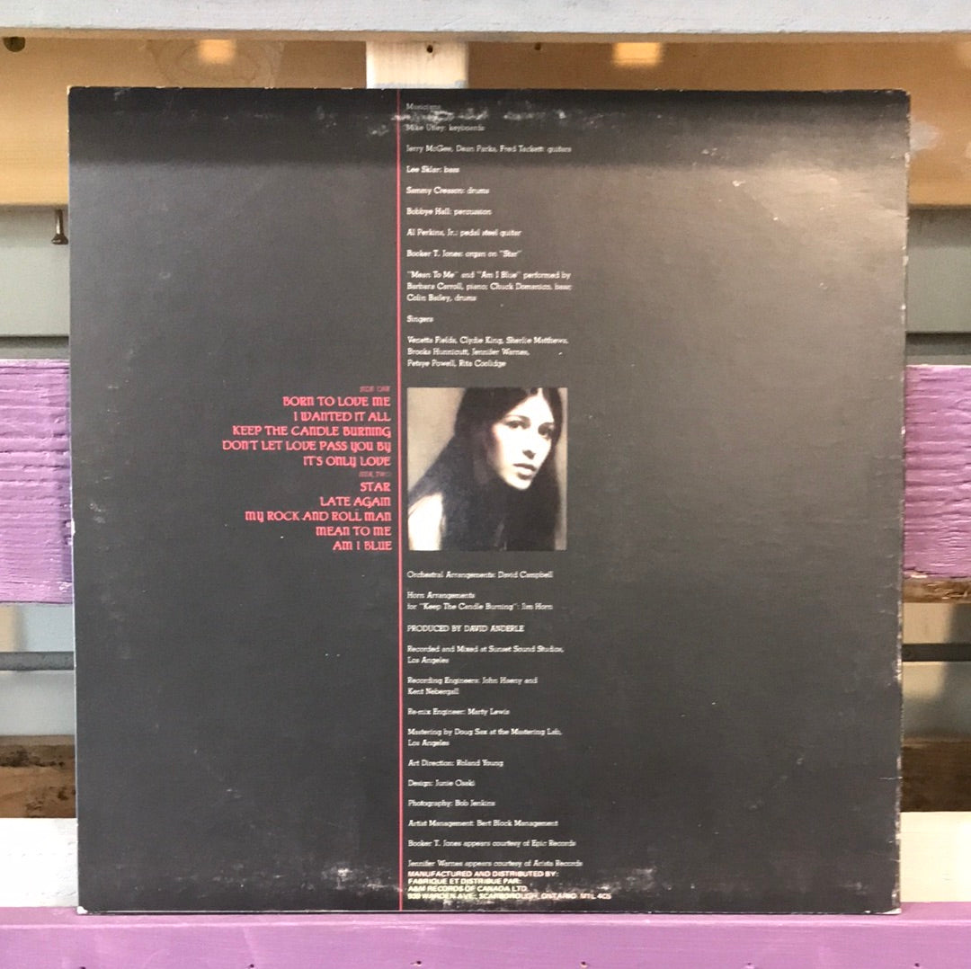 Rita Coolidge - It’s Only Love - Vinyl Record - 33