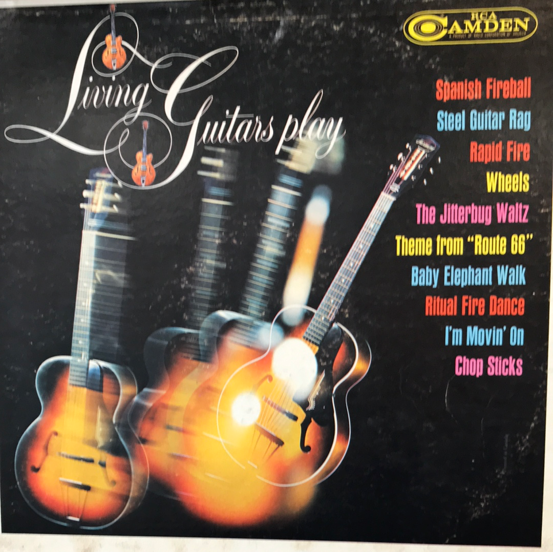 Living Guitars Play - Vinyl Record - 33
