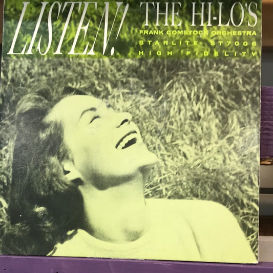 The Hi-Lo’s - Listen - Vinyl Record - 33