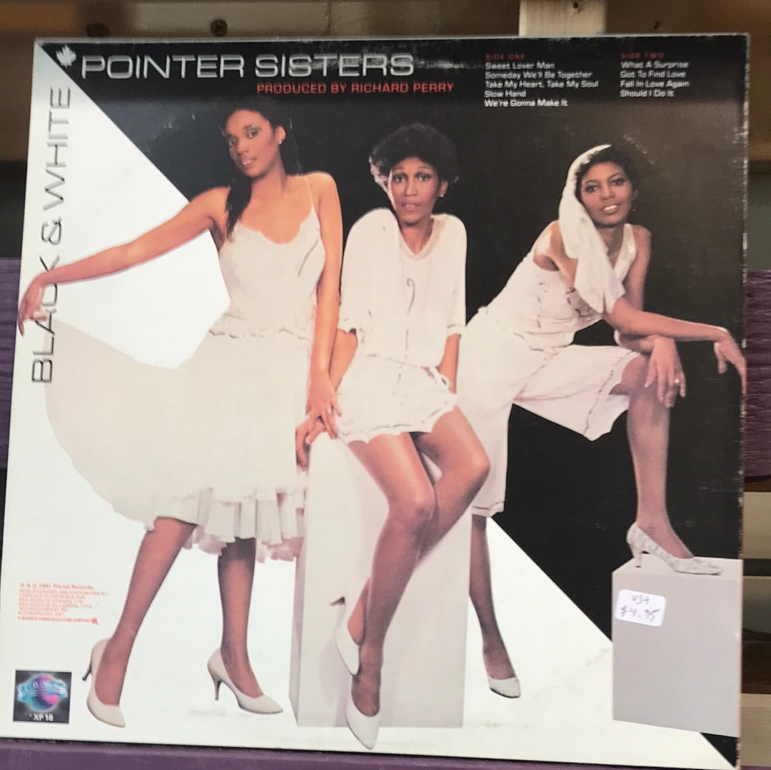 Pointer Sisters- Black and white - Vinyl Record - 33