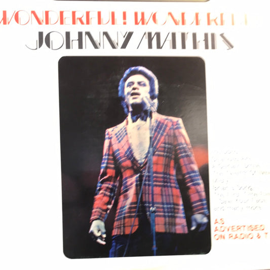 Johnny Mathis - Wonderful ! Wonderful! - Vinyl Record - 33