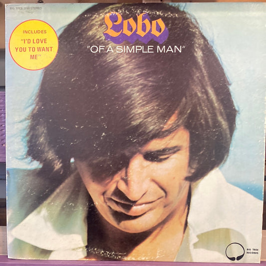 - LOBO - Of A Simple Man - Vinyl Record -