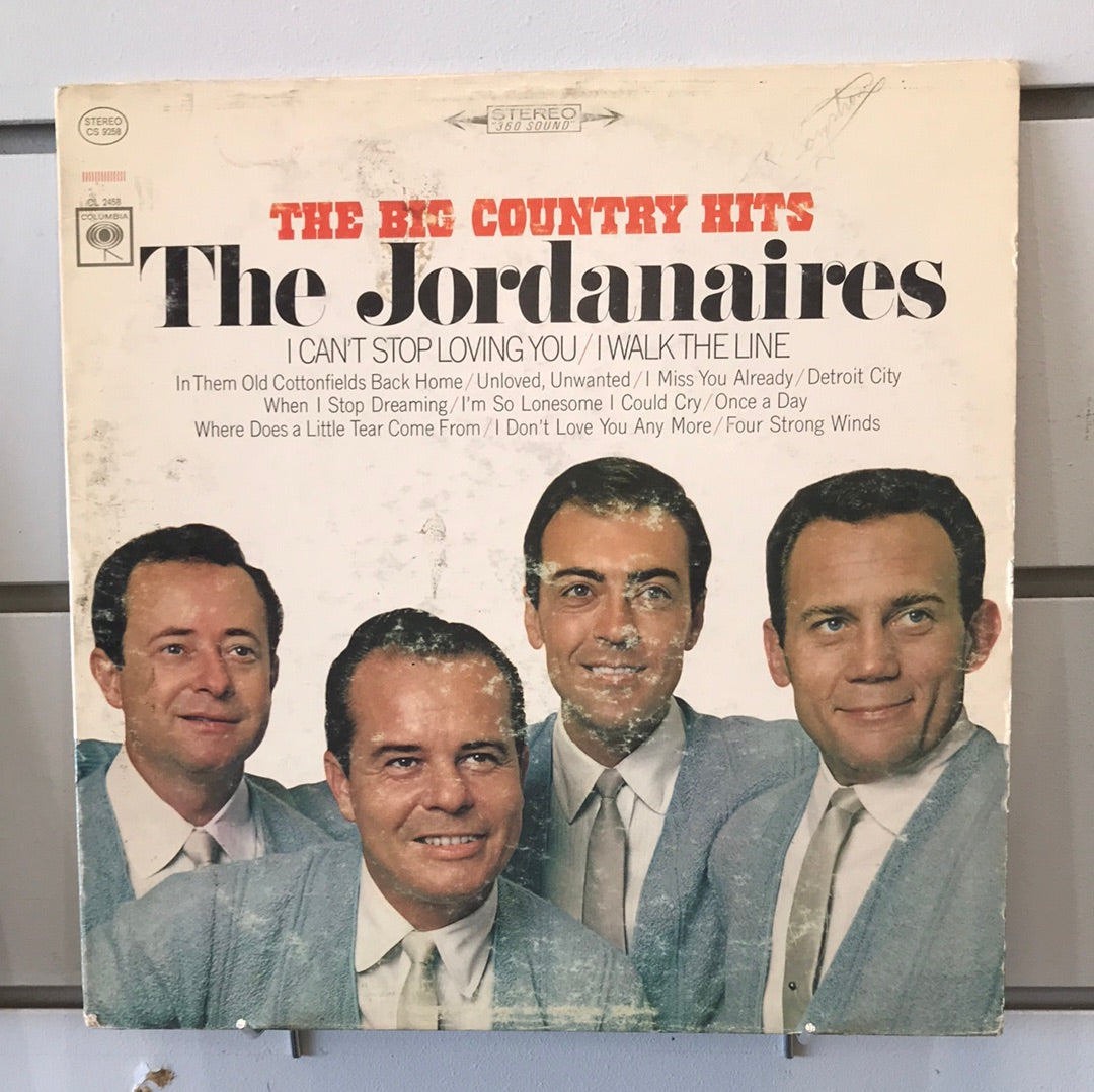 The Jordanaires - The Big Country Hits - Vinyl Record - 33