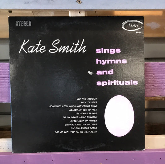 - Kate Smith - Kate Smith Sings Hymns & Spirituals - Vinyl Record -