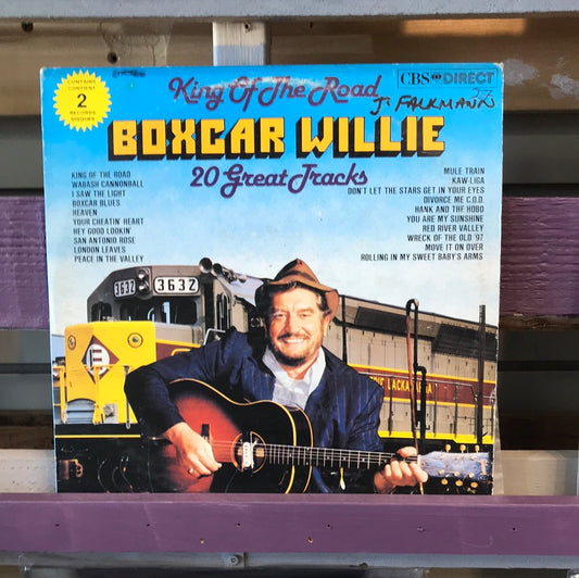 - Boxcar Willie - King Of The Road - Vinyl Record -