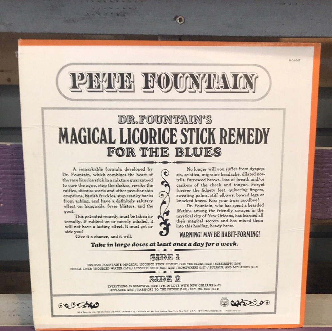 Pete Fountain - Dr. Fountains Magical - Licorice Stick - Remedy For The Blues