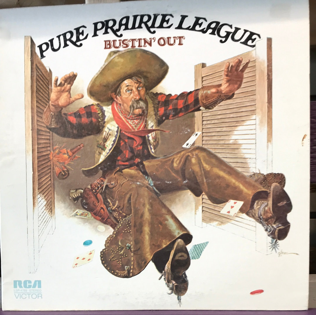Pure Prairie League - Bustin’ Out - Vinyl Record - 33