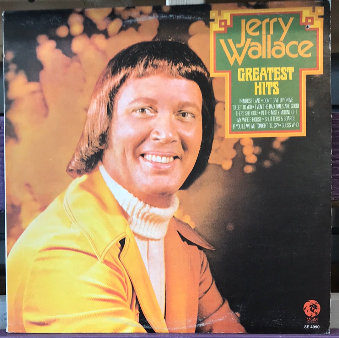 Jerry Wallace - Greatest Hits - Vinyl Record - 33