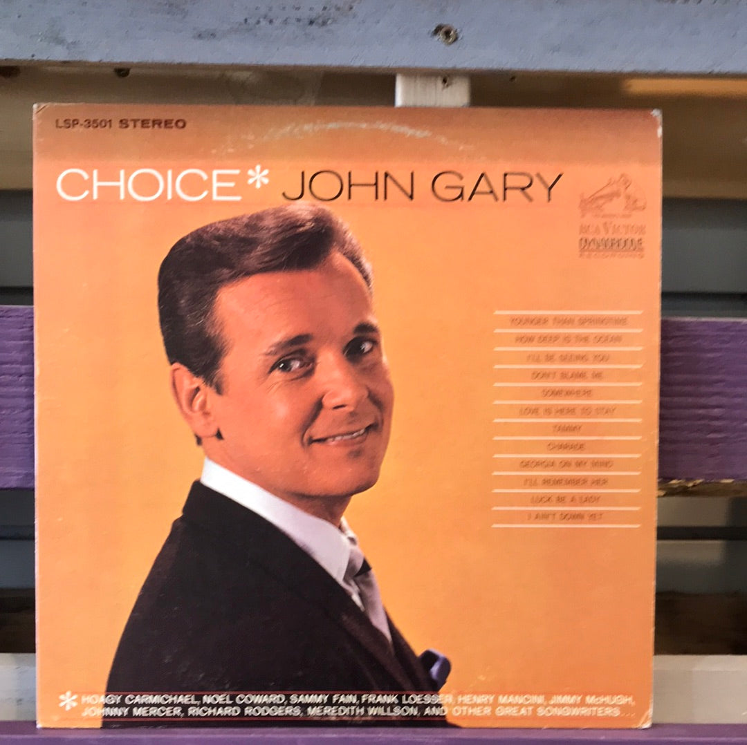 John Gary - Choice - Vinyl Record - 33
