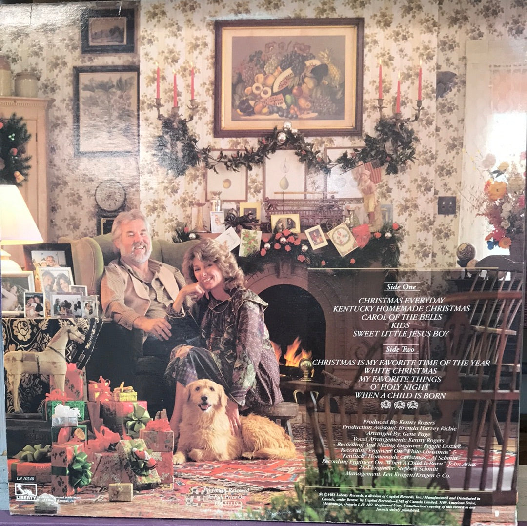 Kenny Rogers Christmas - Vinyl Record - 33
