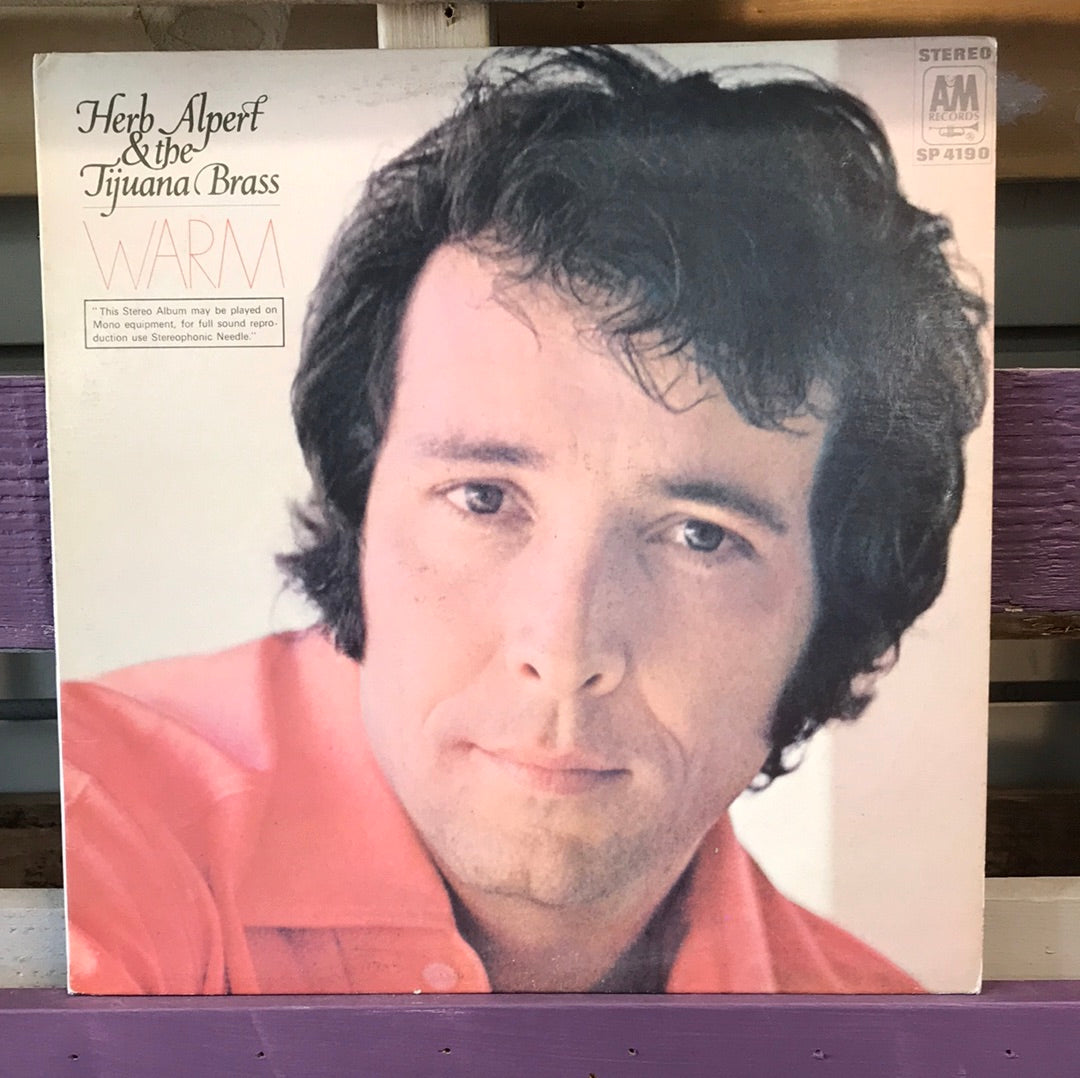 Herb Alpert & The Tijuana Brass - Warm - Vinyl Record - 33