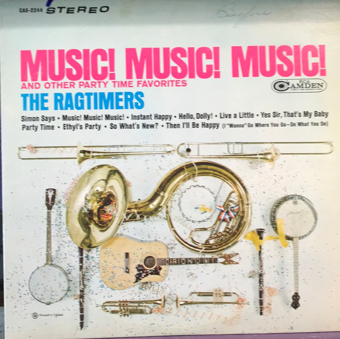 The Ragtimers Music! Music! Music! - Vinyl Record - 33