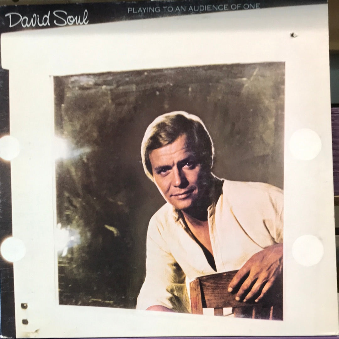 David Soul - Playing To An Audience of One - Vinyl Record - 33
