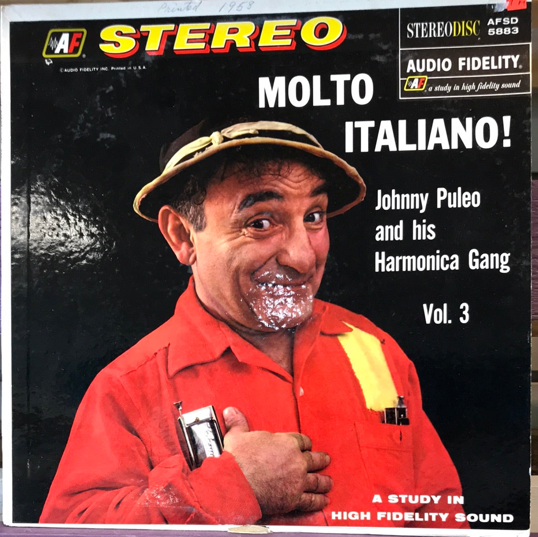 Johnny Puleo & his Harmonica Gang - Molto Italiano! - Vinyl Record - 33