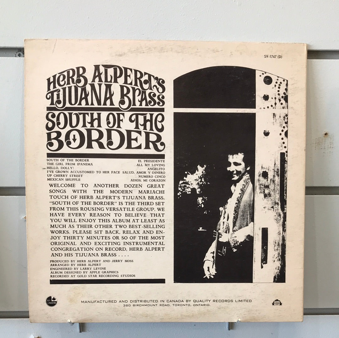 Herb Alpert’s Tijuana Brass - South Of The Border - Vinyl Record - 33