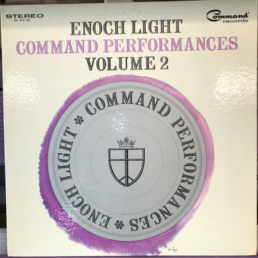 Enoch Light Command Performances - Volume 2 - Vinyl Record - 33
